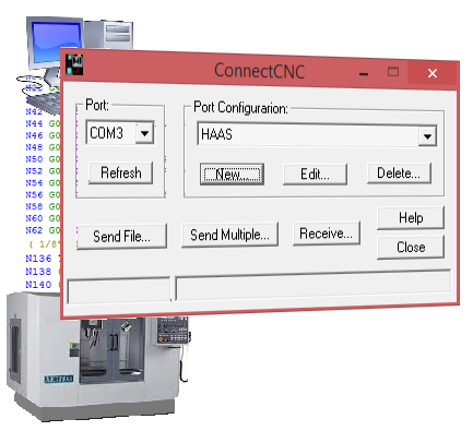 ConnectCNC interface